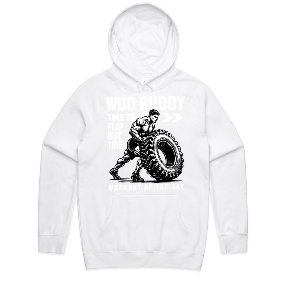 "WOD Buddy" CrossFit Tire Flip Gym T-Shirt – Time to Flip Out