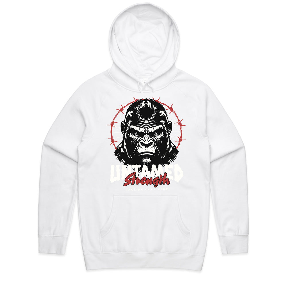"Untamed Strength" Gorilla Gym T-Shirt – Unleash the Beast