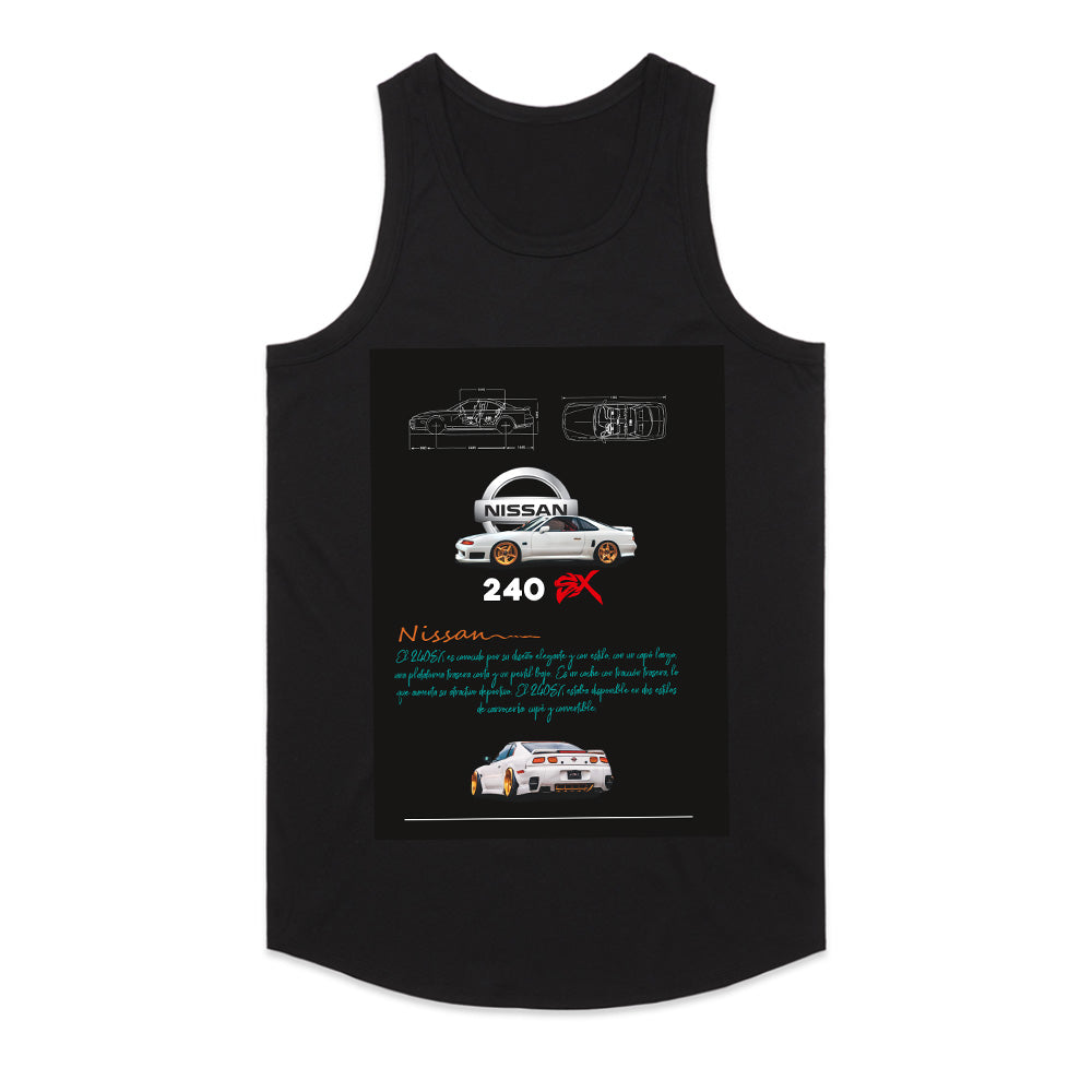 Nissan 240SX Drift King Blueprint T-Shirt – JDM Classic Engineering Tee