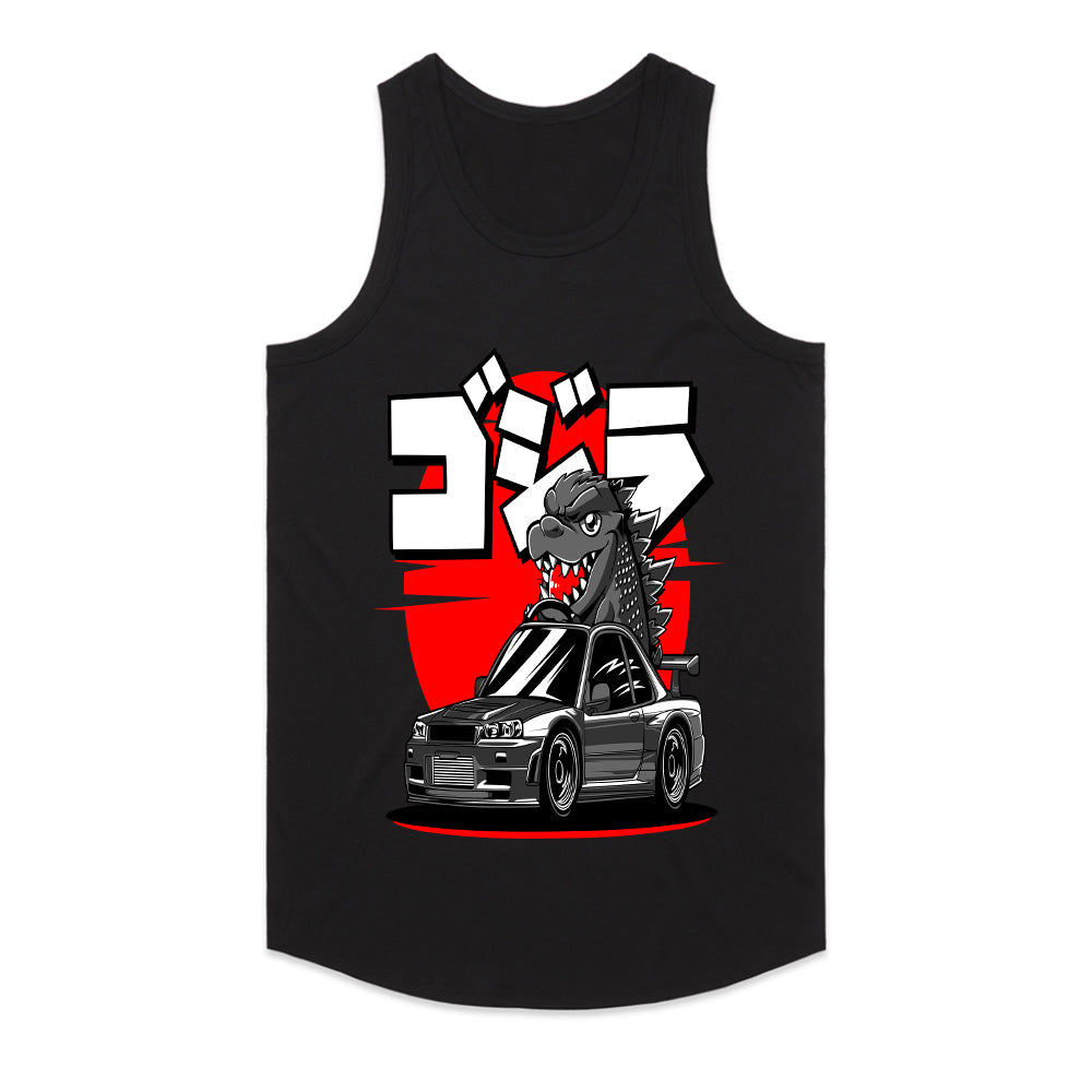 Godzilla GT-R JDM King T-Shirt – Kaiju Meets Skyline Tee