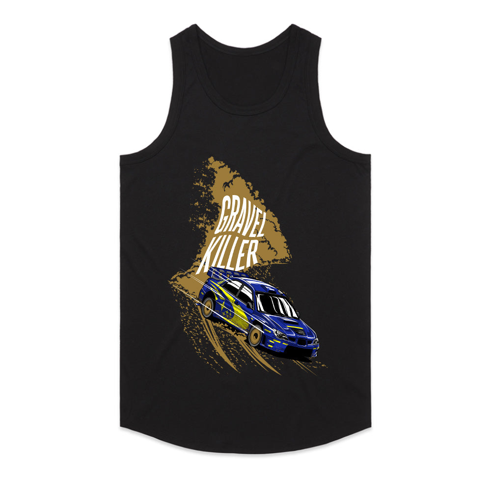 Gravel Killer Rally T-Shirt — Subaru Drift Edition