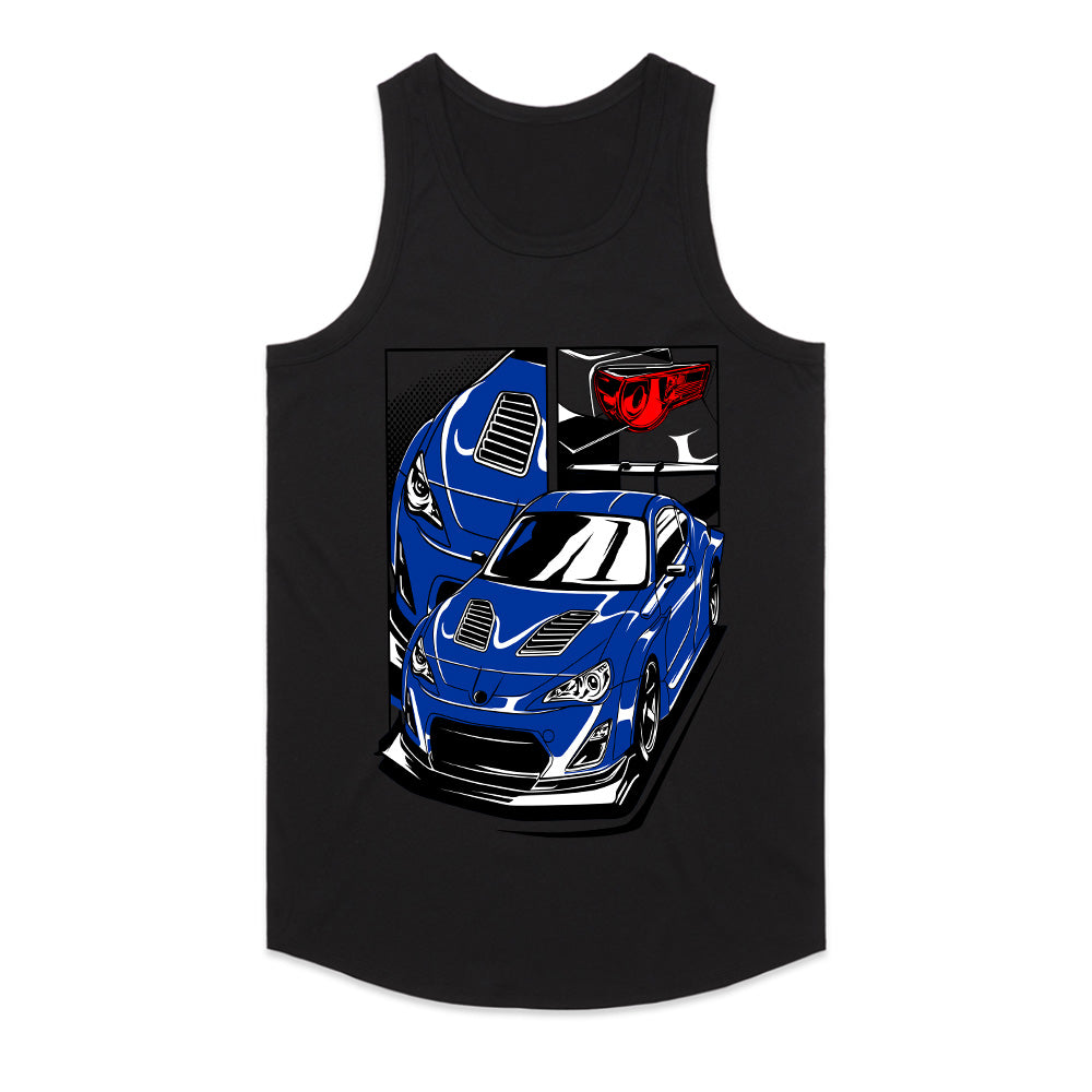 BRZ / 86 Street King T-Shirt — Blue Beast Edition