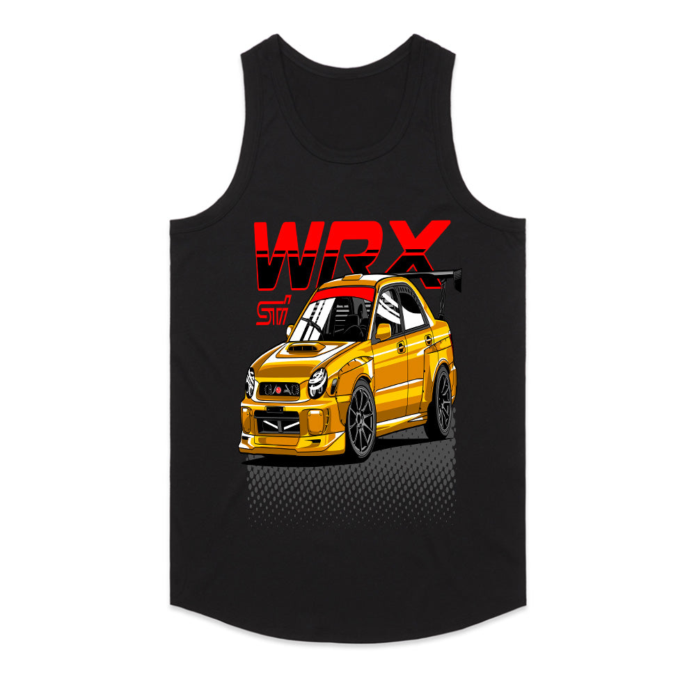 WRX STI Golden Beast – JDM Rally King T-Shirt