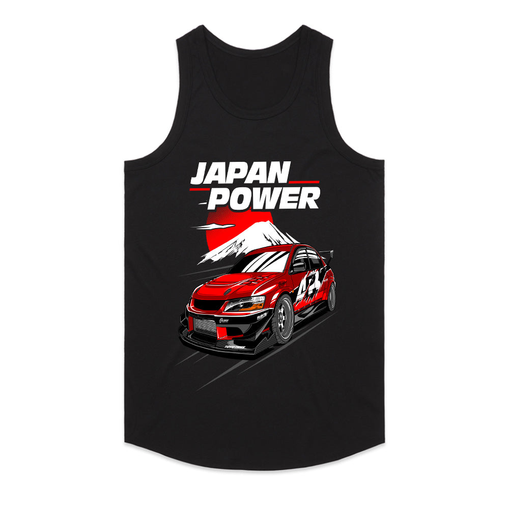 Japan Power Evo – Red Mitsubishi JDM Drift T-Shirt