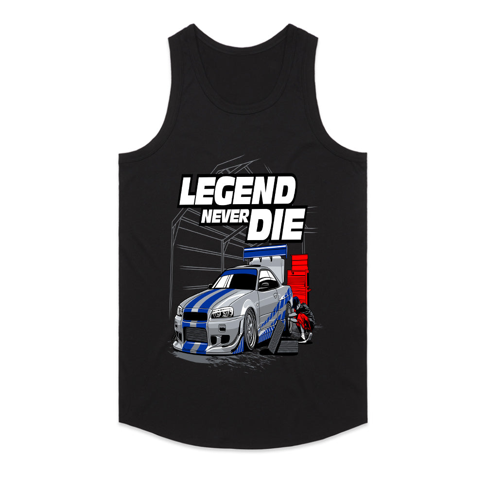 Legend Never Die – Skyline Tribute JDM T-Shirt