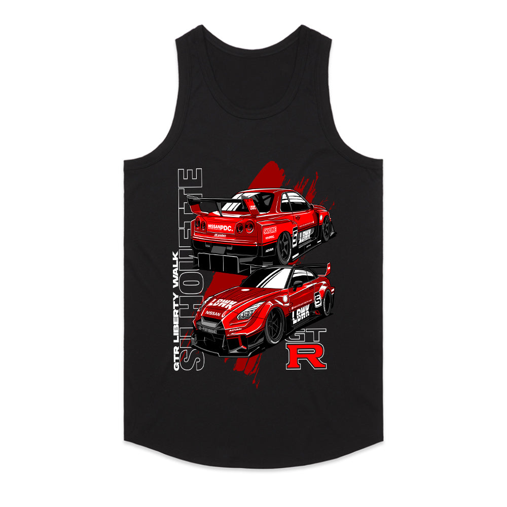 Liberty Walk GTR Silhouette Racing Legends T-Shirt