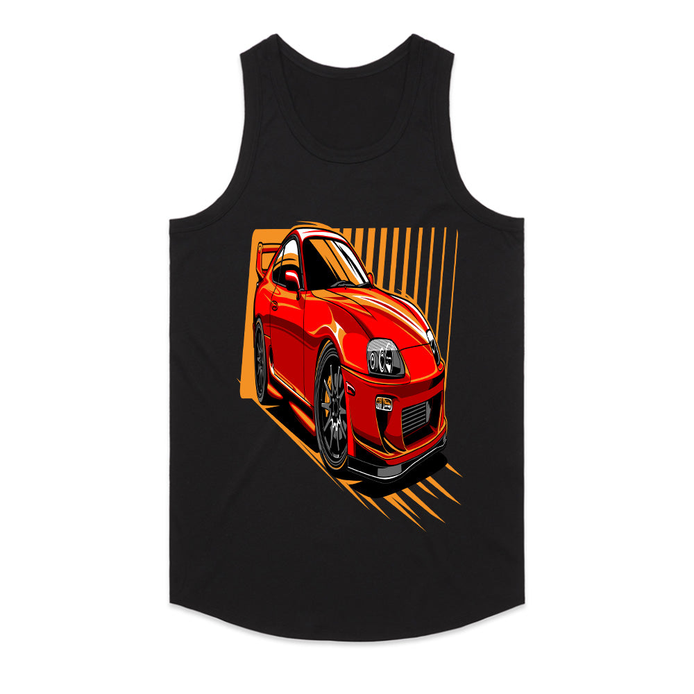 Red Supra Turbo Legend JDM Street Racer T-Shirt