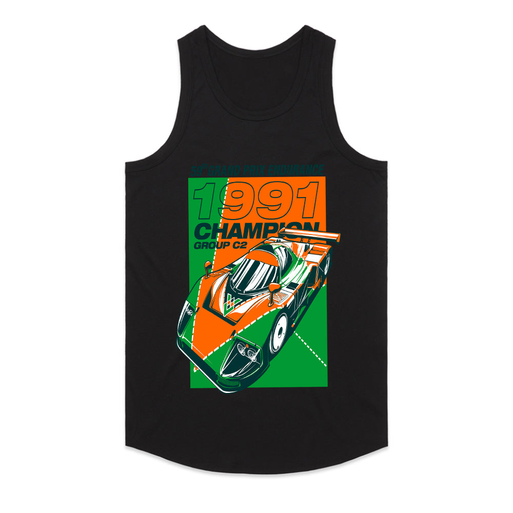 1991 Endurance Champion Le Mans Retro Racing T-Shirt