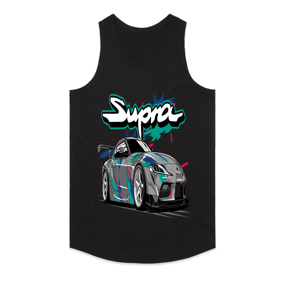 Toyota Supra A90 Neon Drift T-Shirt – JDM Legend Street Style Tee