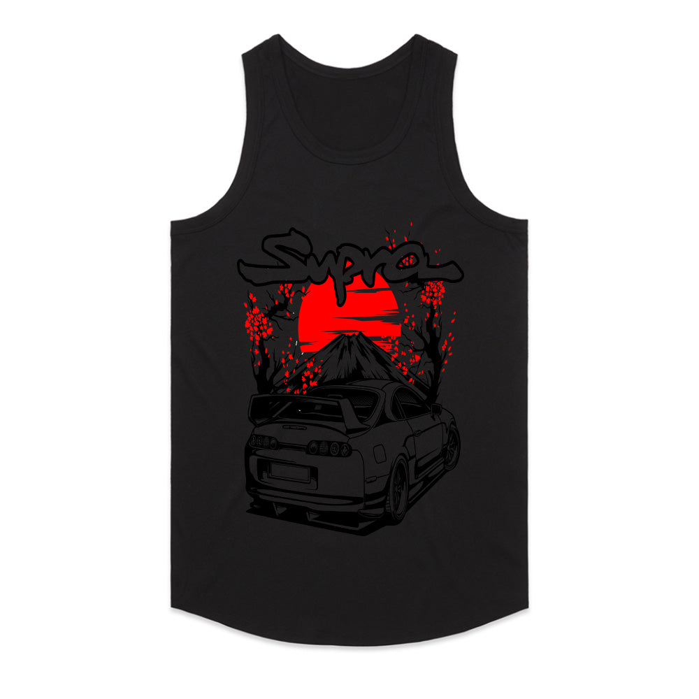 Supra Mt. Fuji Sunset T-Shirt – JDM Turbo Legend Tee