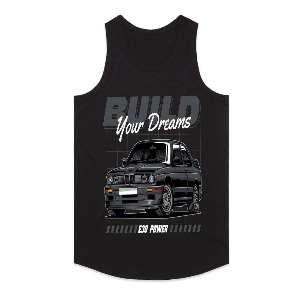 BMW E30 Build Your Dreams T-Shirt – Euro Classic Power Tee
