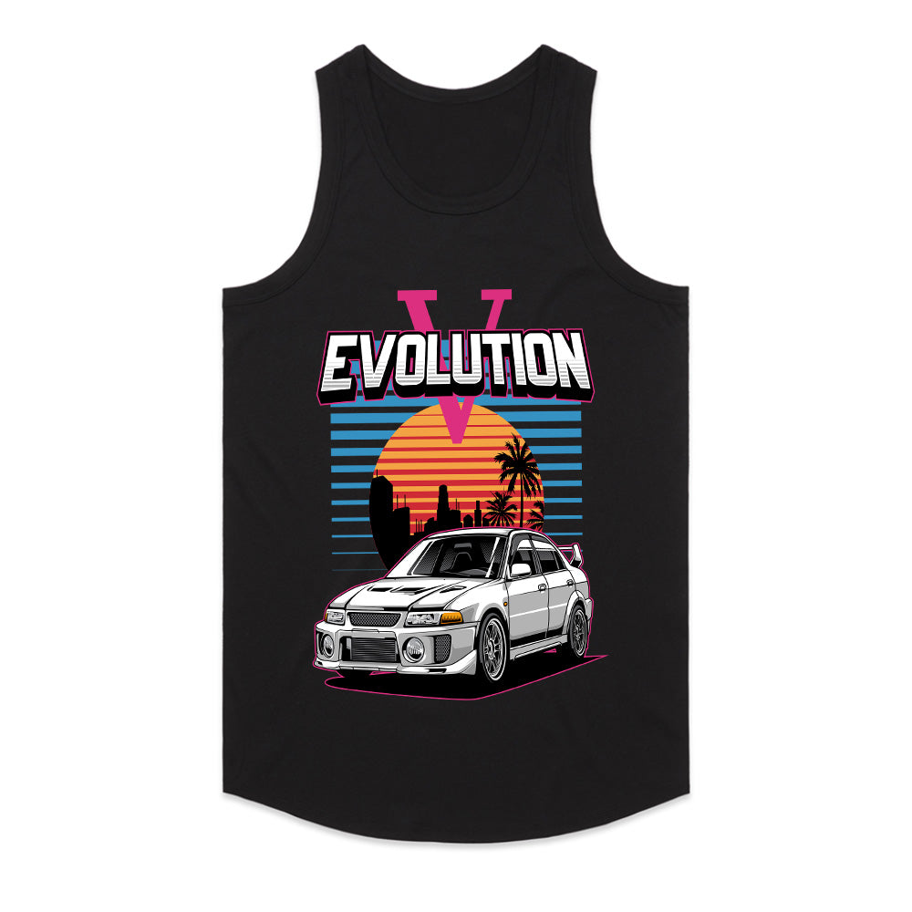 Evolution V JDM Retro Sunset T-Shirt