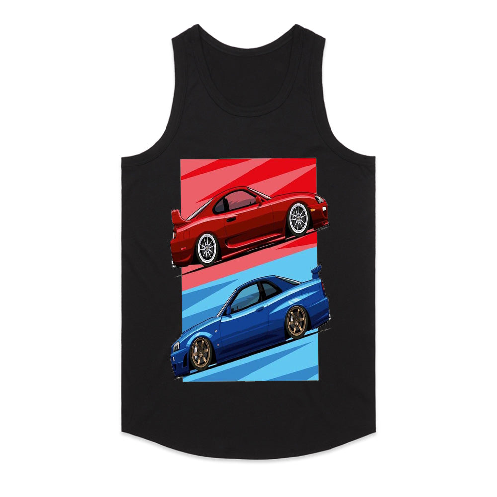 JDM Legends Supra & Skyline | Street Racer Iconic Car T-Shirt