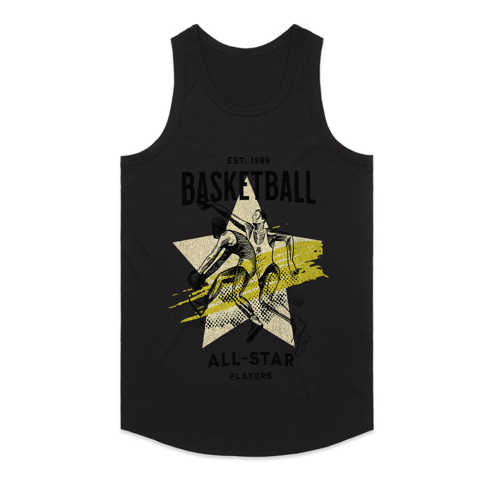 All-Star Ascent: Retro Basketball Legends Tee