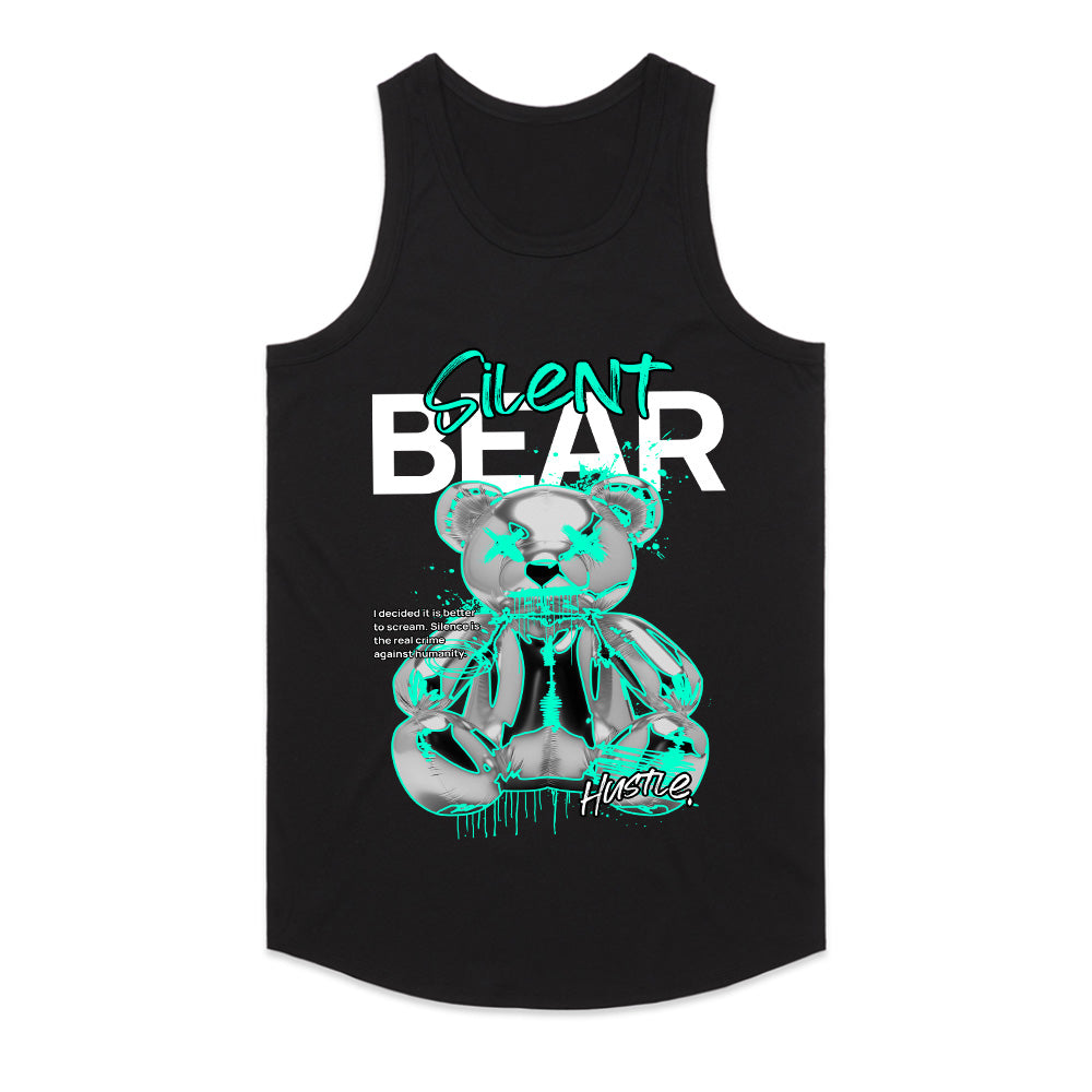 Silent Bear: Hustle in Silence Tee