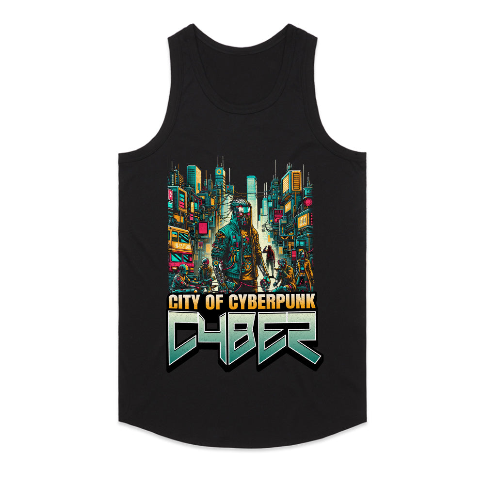 City of Cyberpunk: Neon Future Tee