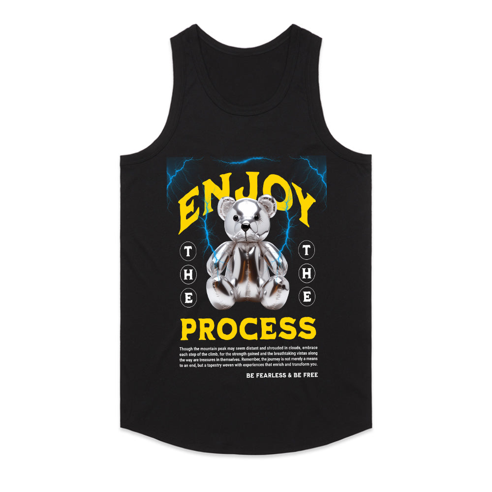 Metallic Bear: Enjoy The Process Tee