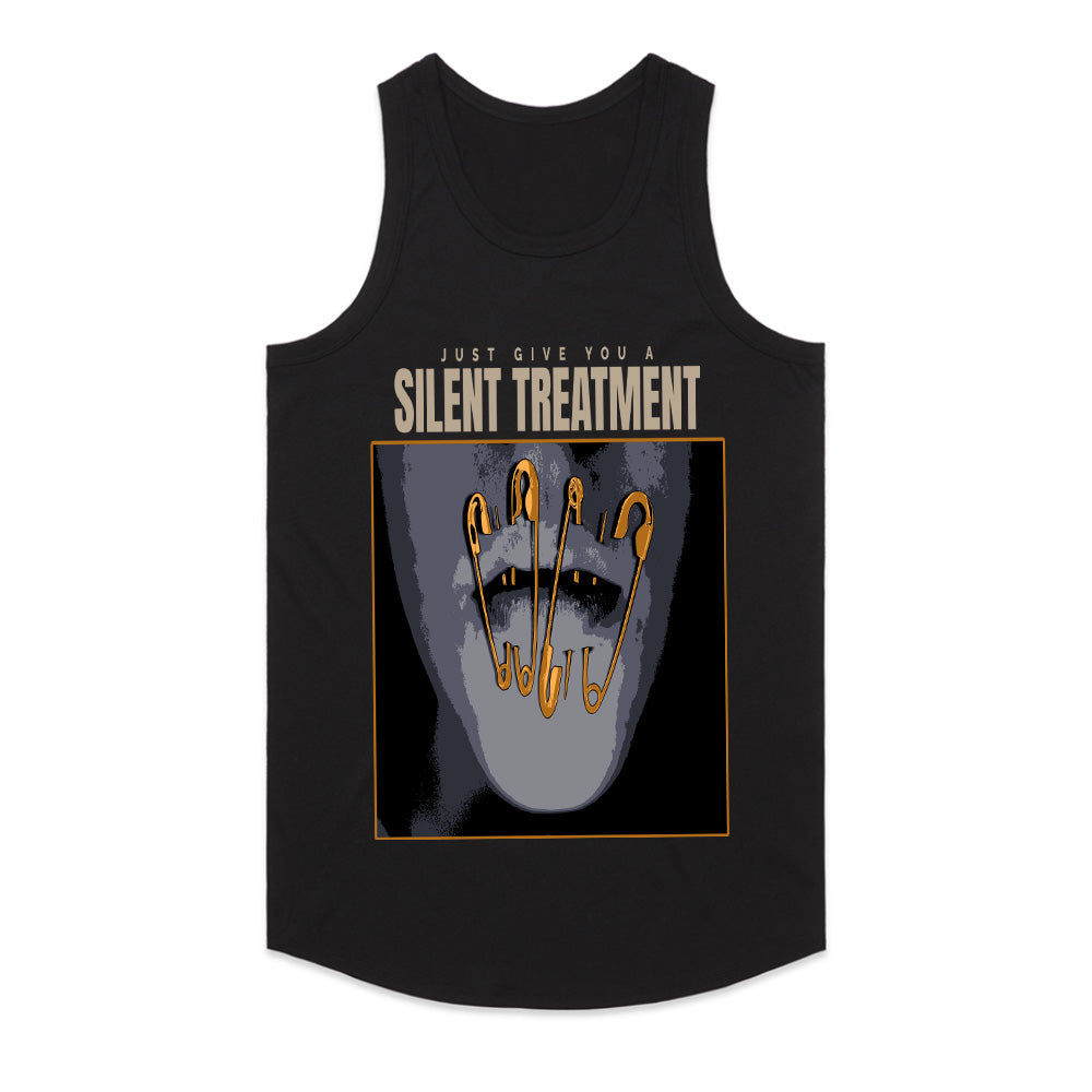 Silent Treatment: Locked Lips Statement Tee