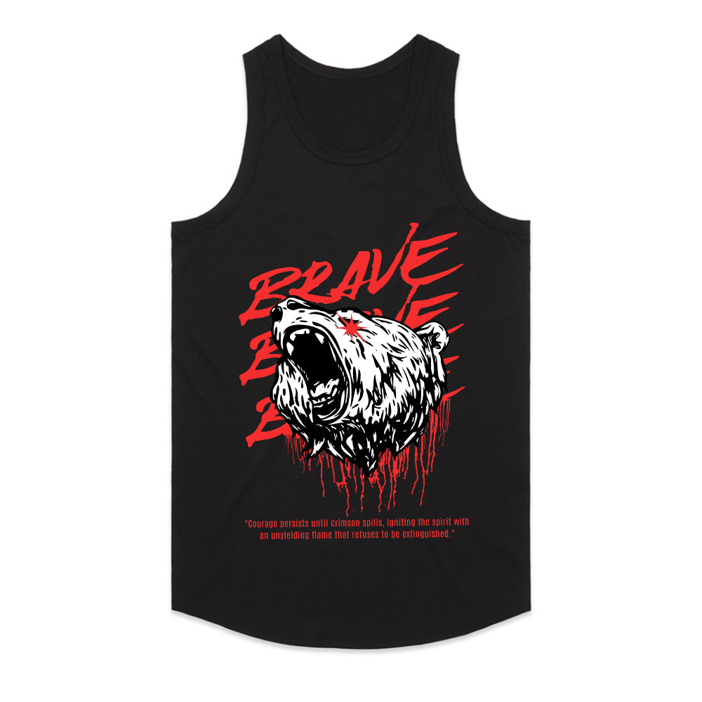 Brave Blood: Unyielding Spirit Bear Tee