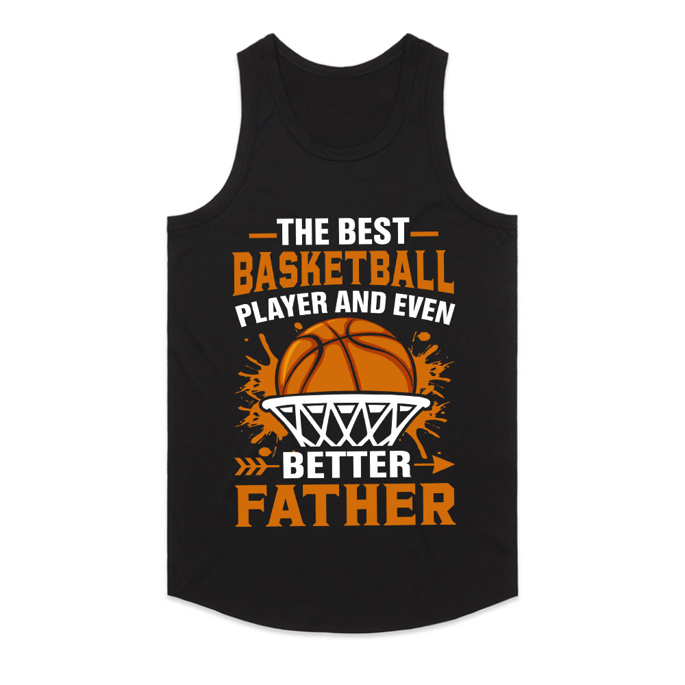 Hoops & Heart: Best Basketball Dad Tee