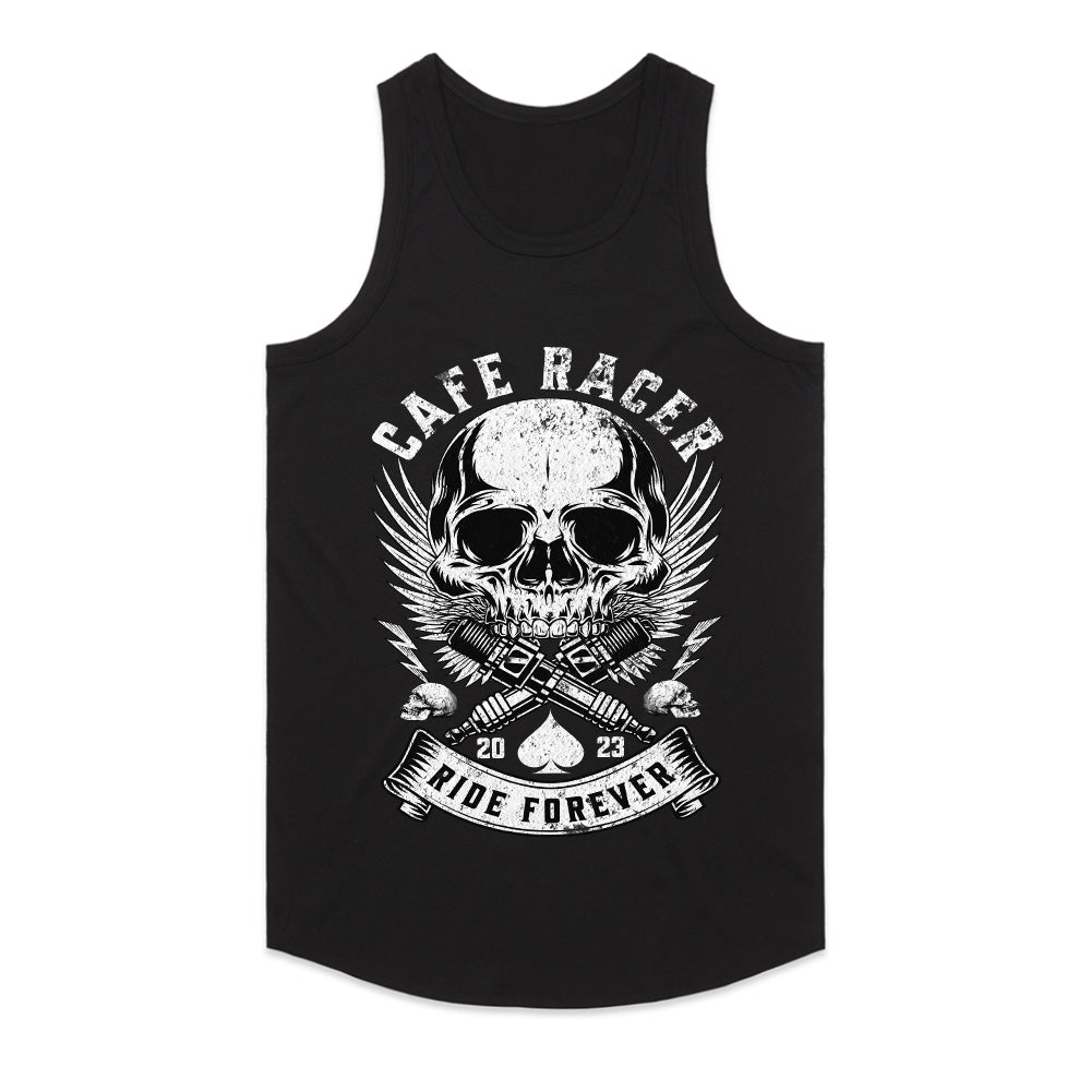 Ride Forever: Café Racer Skull Legacy