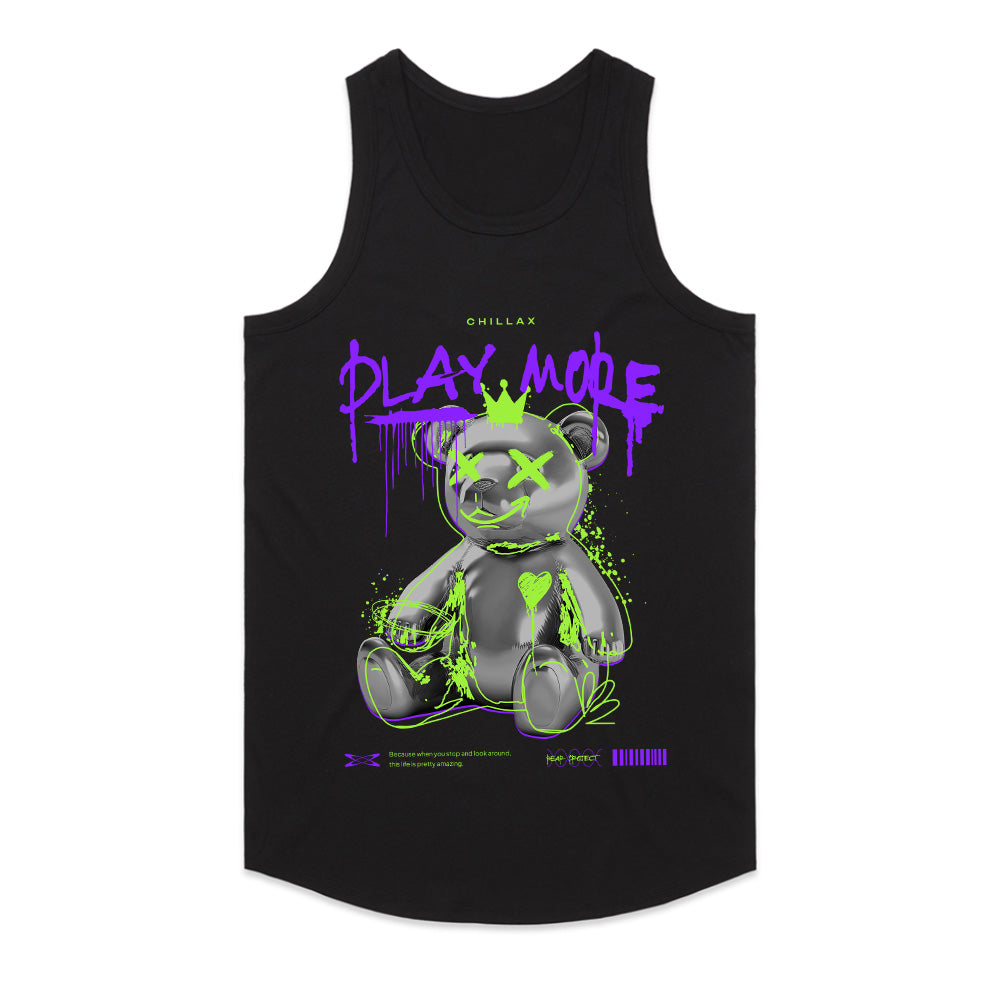 Play Mode - Graffiti Teddy Street Tee