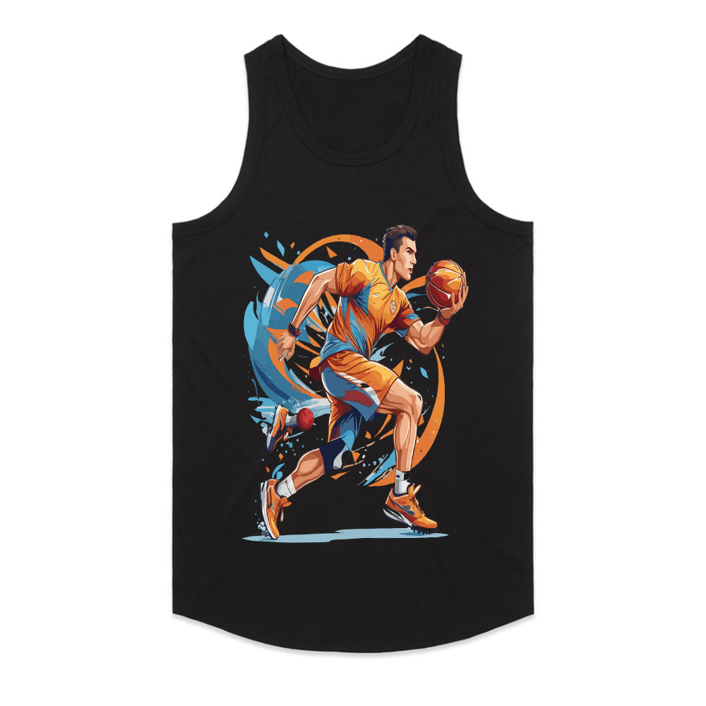 Full Court Surge: Dynamic Basketball Drive Tee