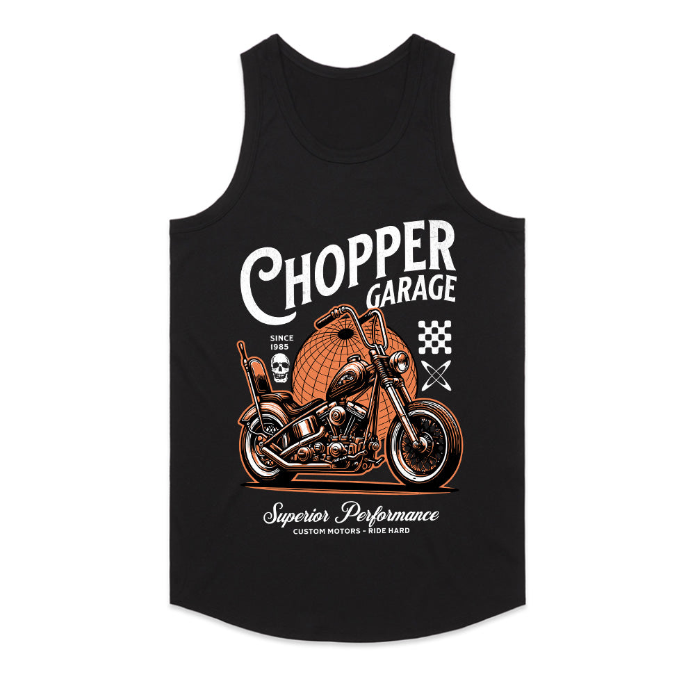 Chopper Garage: Ride Hard Edition Tee