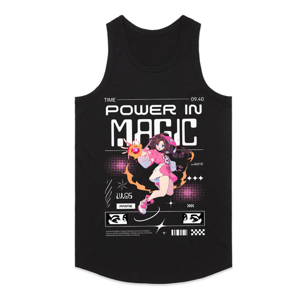 Arcane Pulse: Anime Magic Power Tee