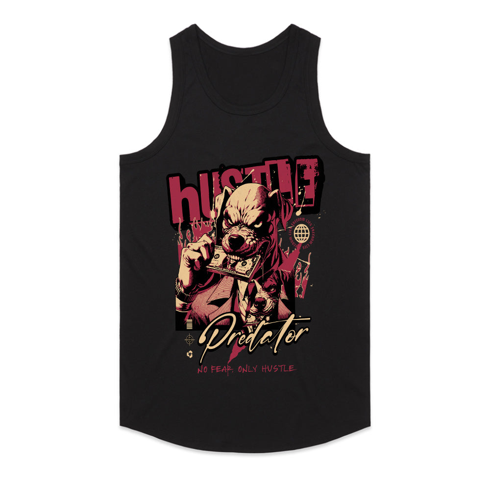 Hustle Predator: No Fear, Only Grind Tee