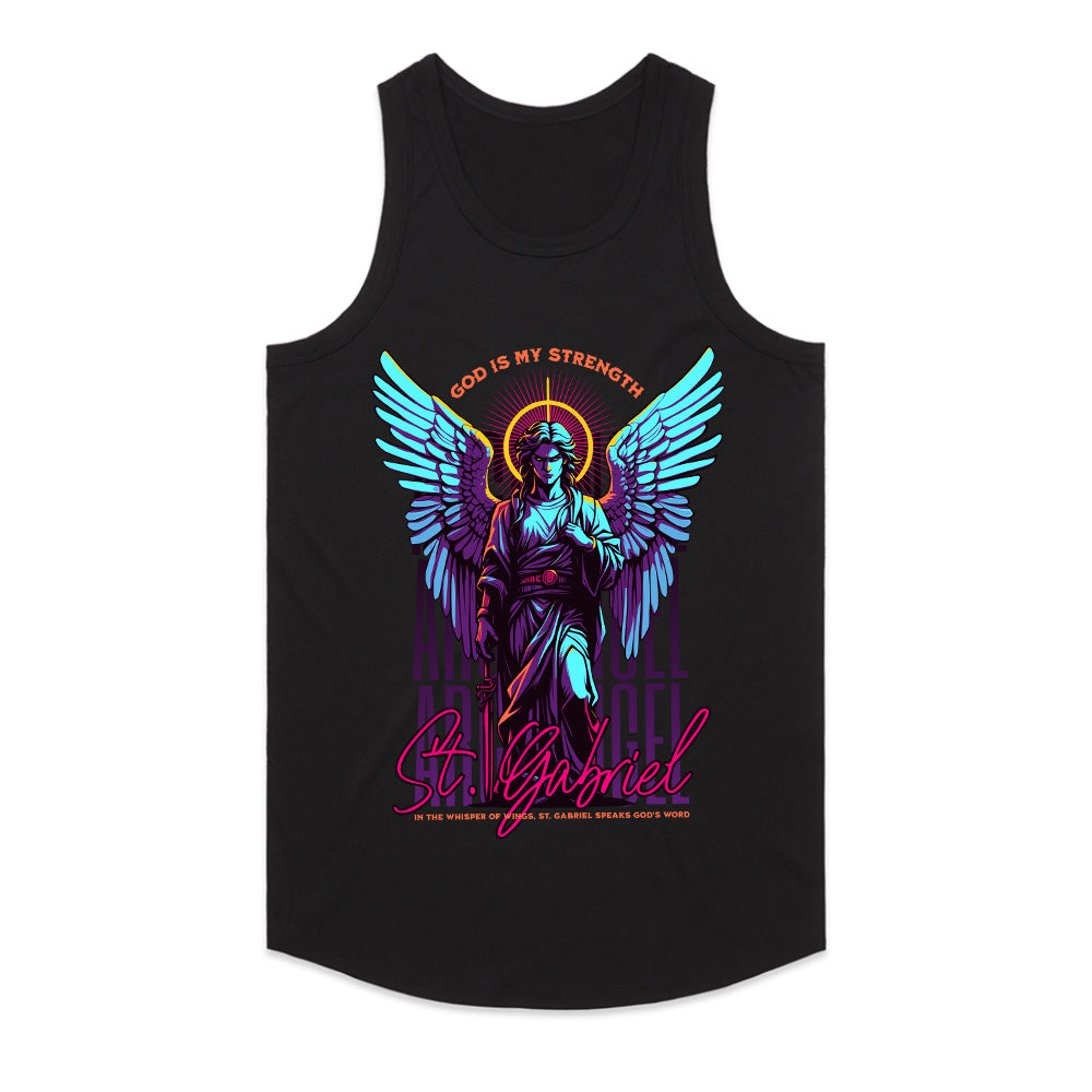Neon Archangel: St. Gabriel Divine Strength Tee