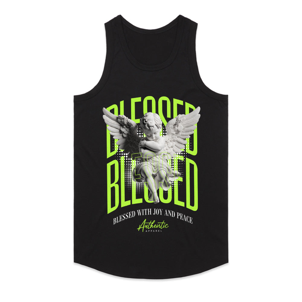 Neon Serenity: Blessed Angel Tee