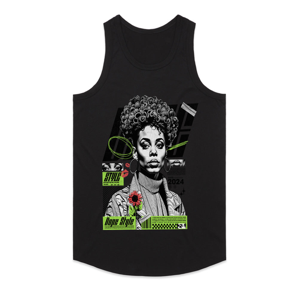 Dope Visionary: Neon Retro Queen Tee