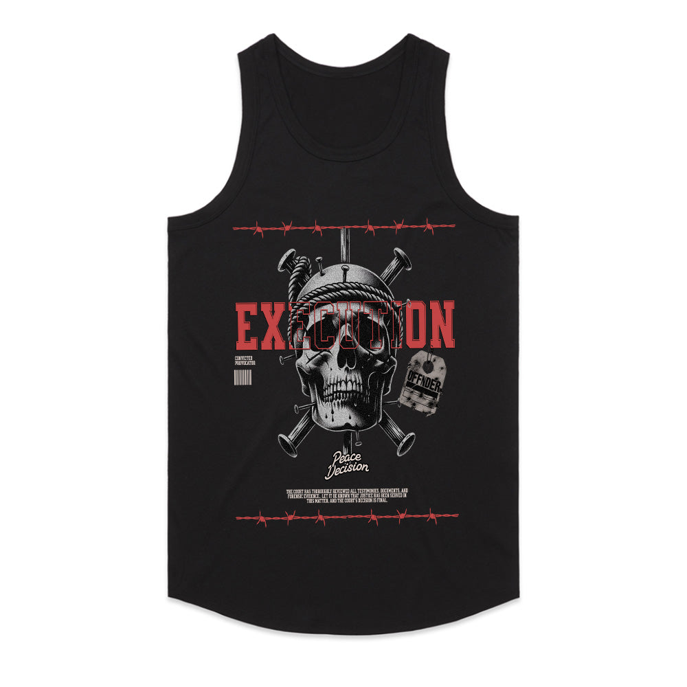 Deadly Verdict: Execution Skull Streetwear Tee