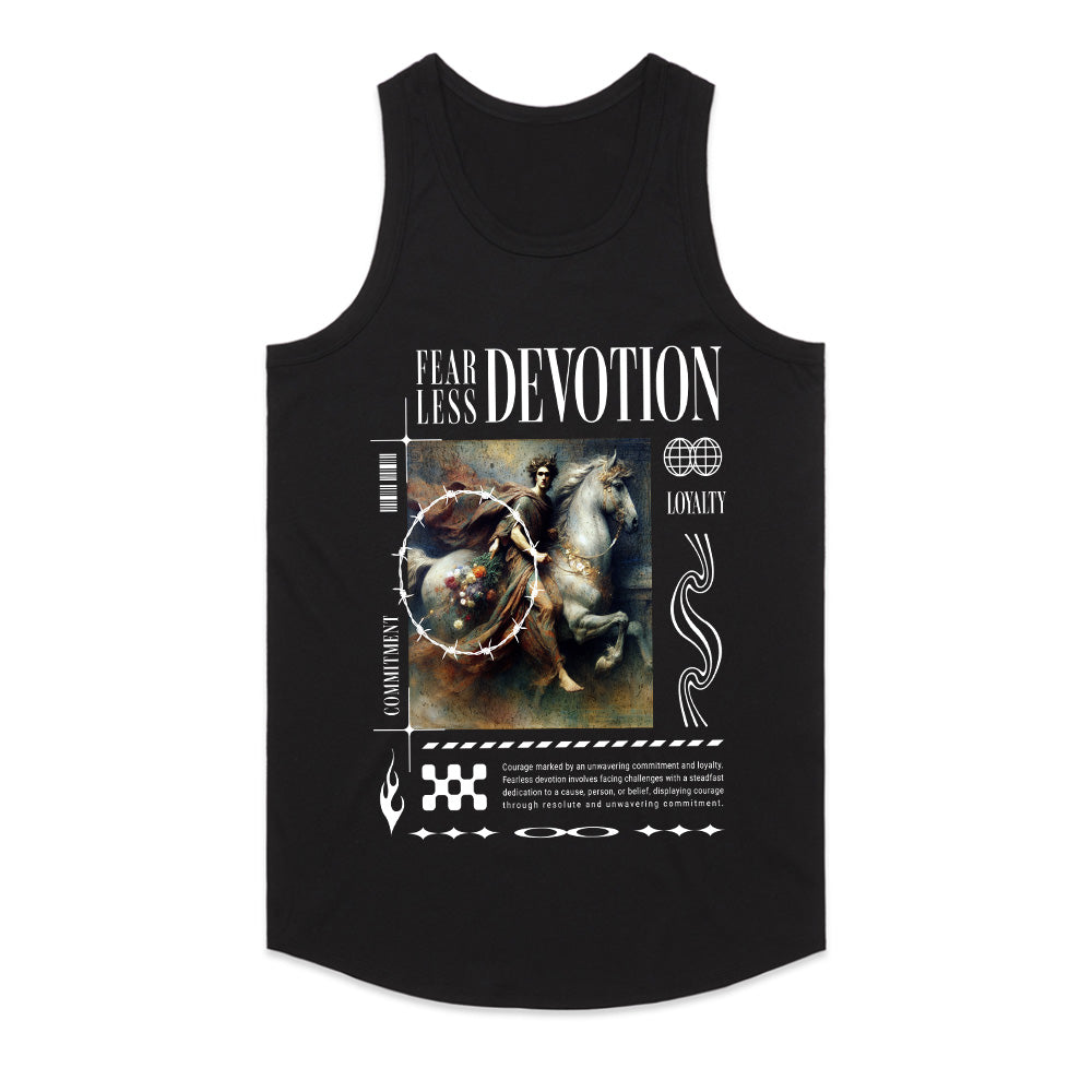 Fearless Devotion: Renaissance Warrior Streetwear Tee
