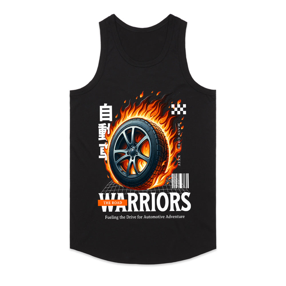Blazing Drive: Road Warriors Automotive Tee