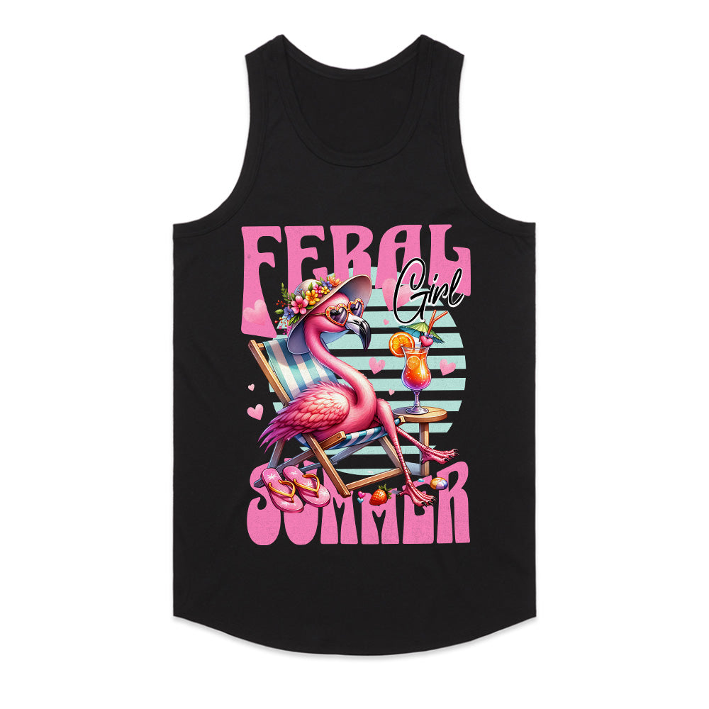 Feral Flamingo Summer Vibes Tee