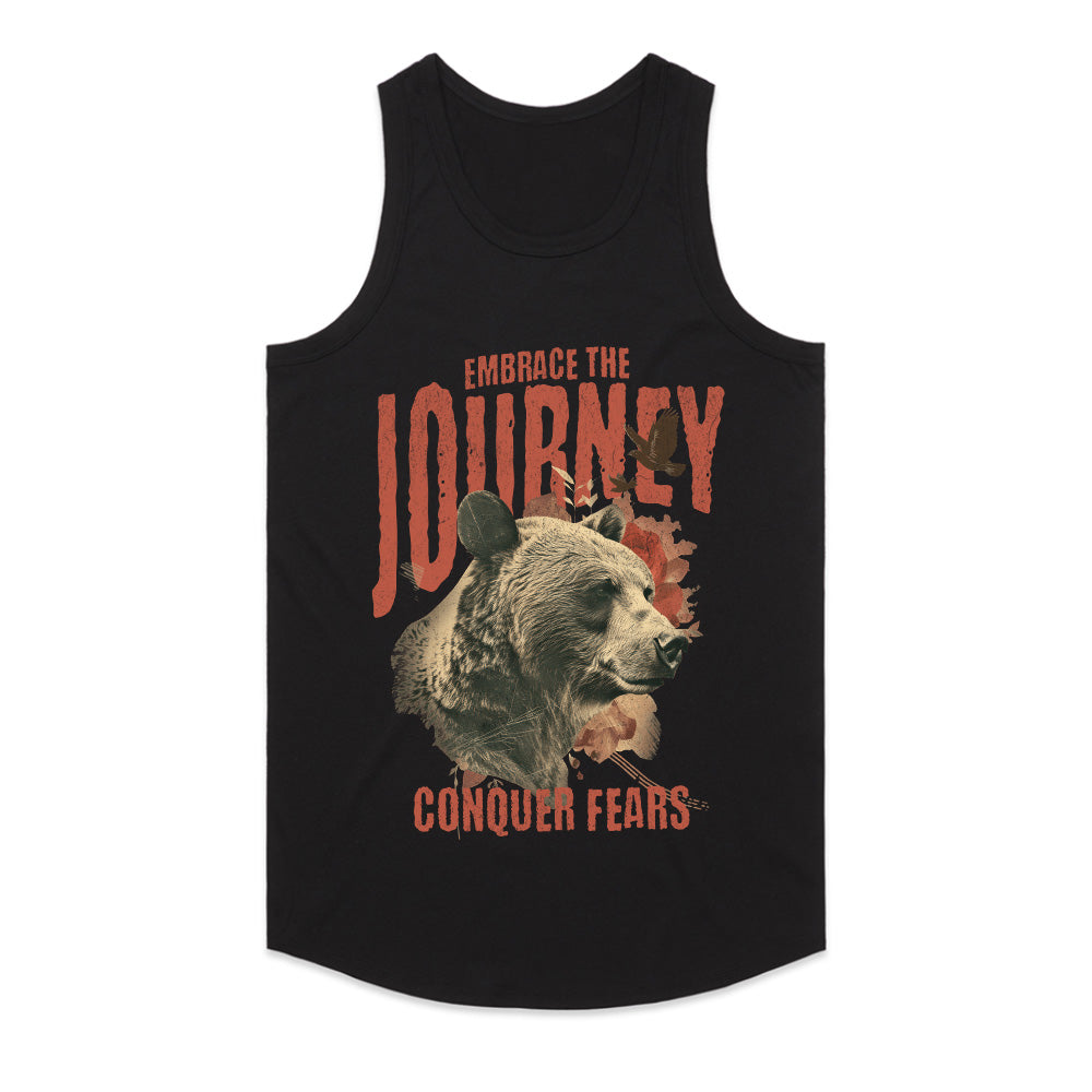 Fearless Trail: Embrace the Journey Bear Tee