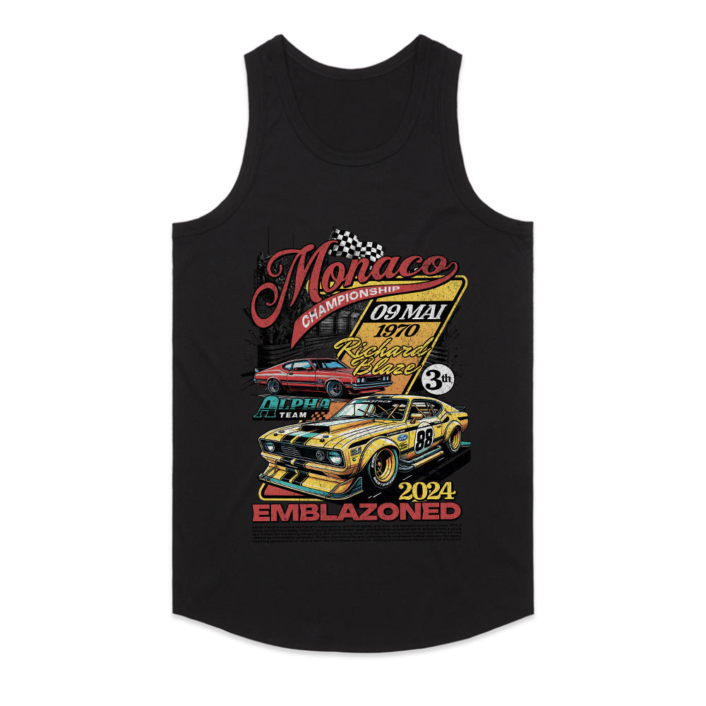 Retro Racer: Monaco Championship Legends Tee