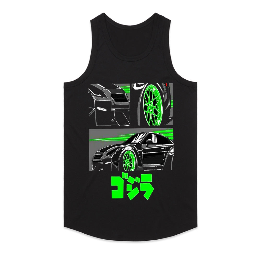 Godzilla GT-R Neon Drift Tee