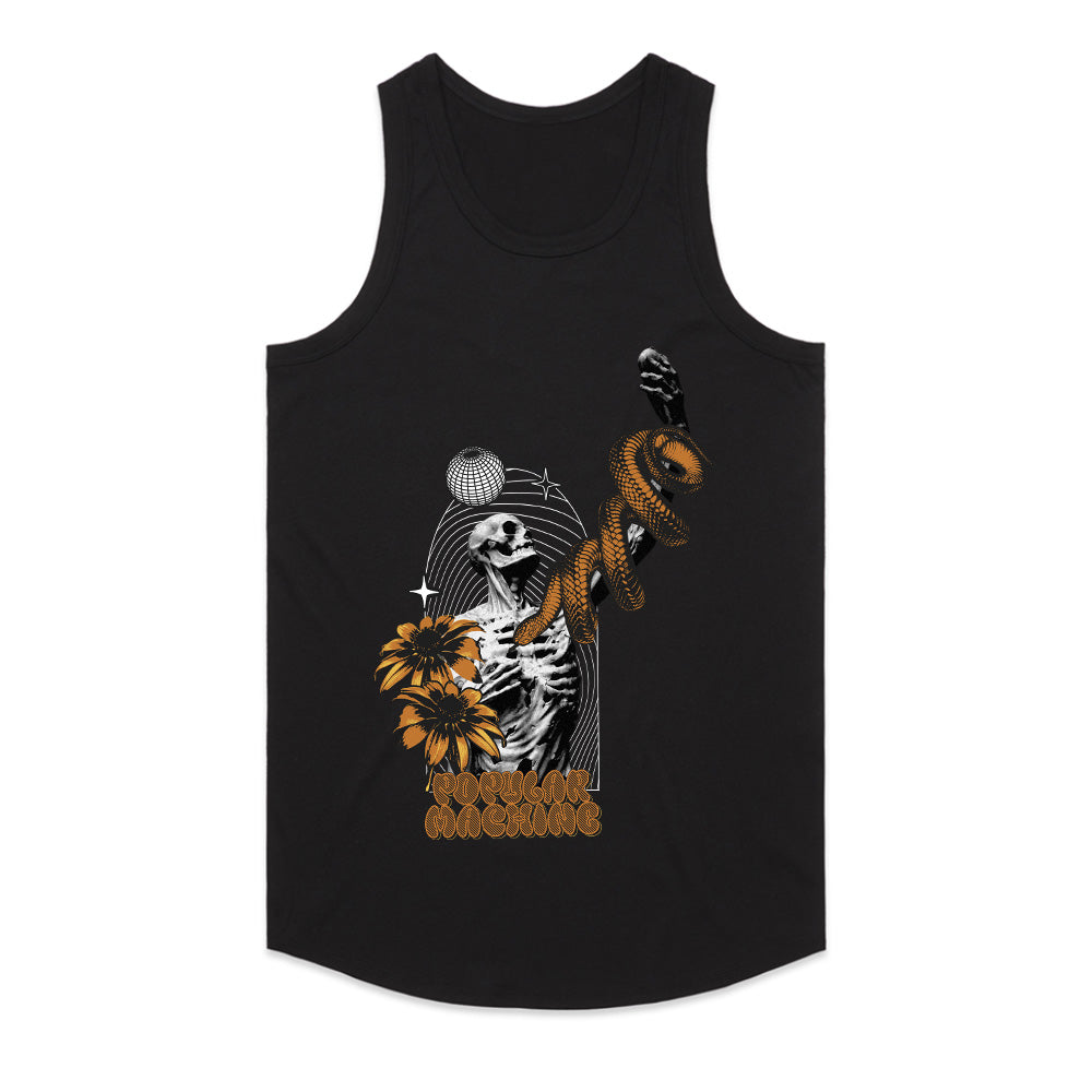 Eternal Groove: Skeleton & Serpent Retro Tee