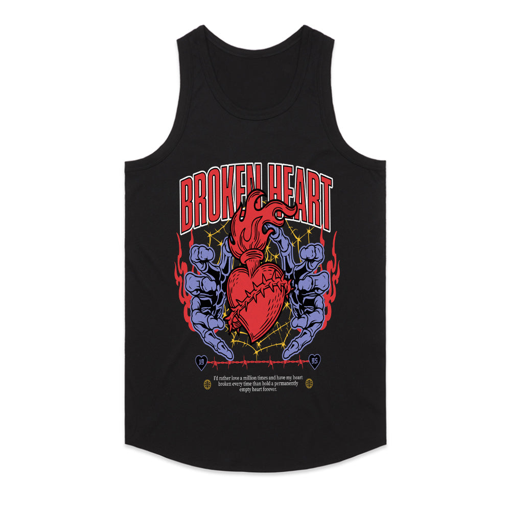 Infernal Love: Broken Heart Flame Tee