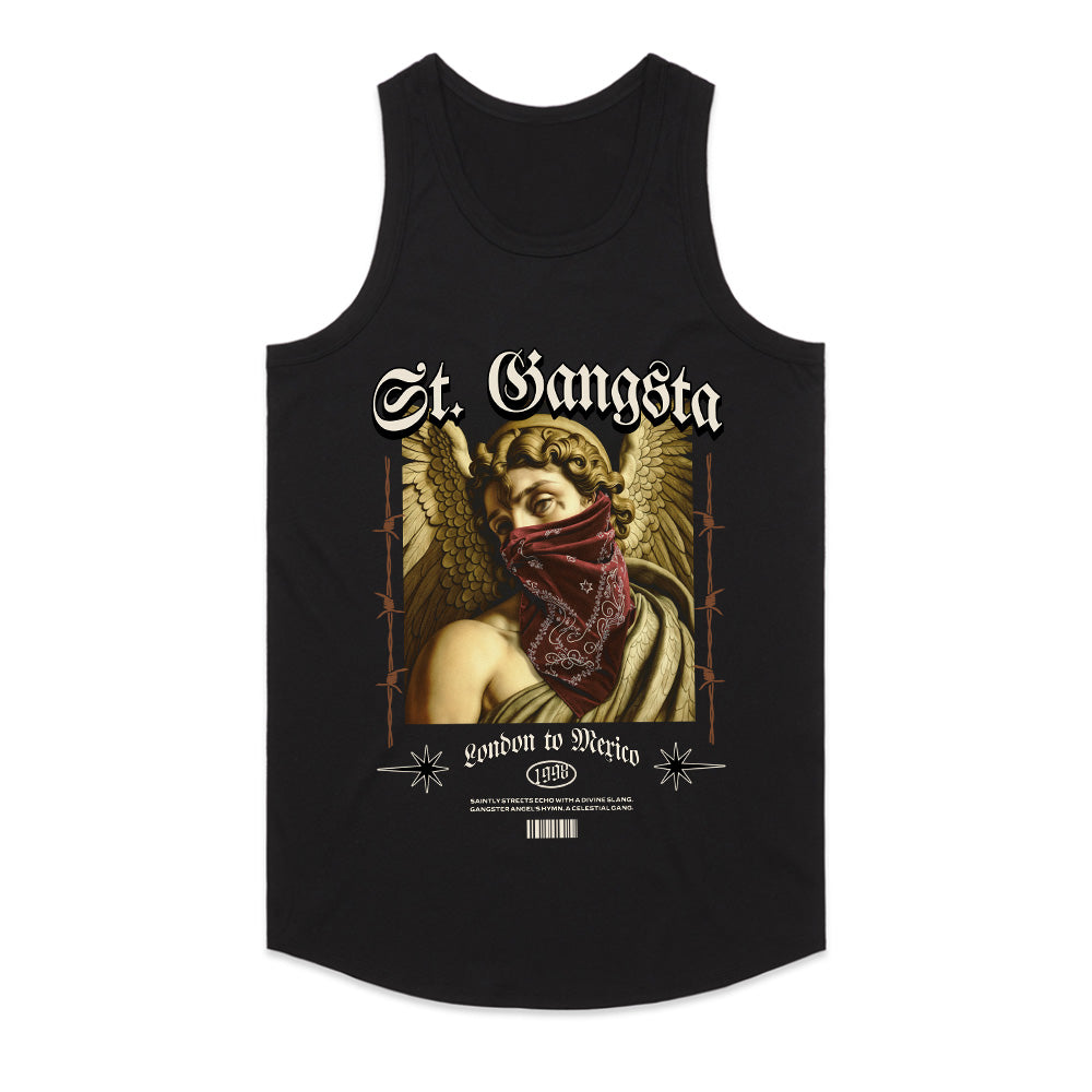 Saints & Sinners: St. Gangsta Urban Angel Tee