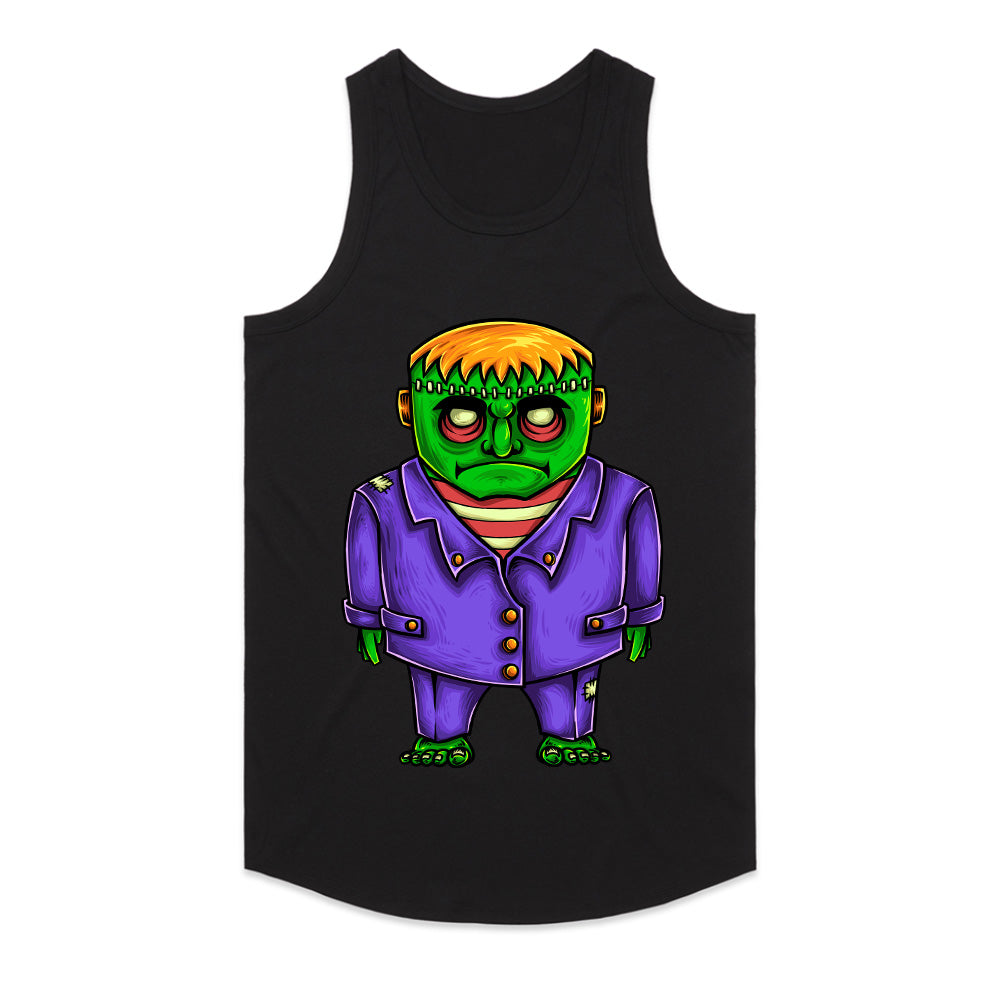 Lil Monster Mood: Cartoon Frankenstein Tee