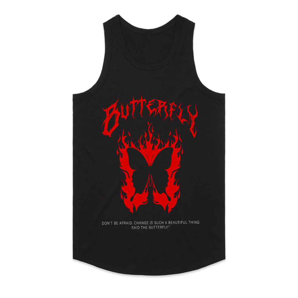Flaming Metamorphosis: Butterfly of Change Tee