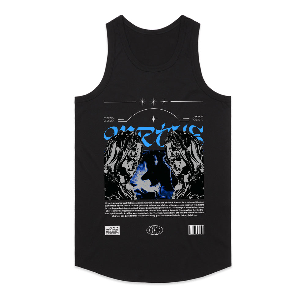 Virtue Flames: Dual Spirit Reflection Tee