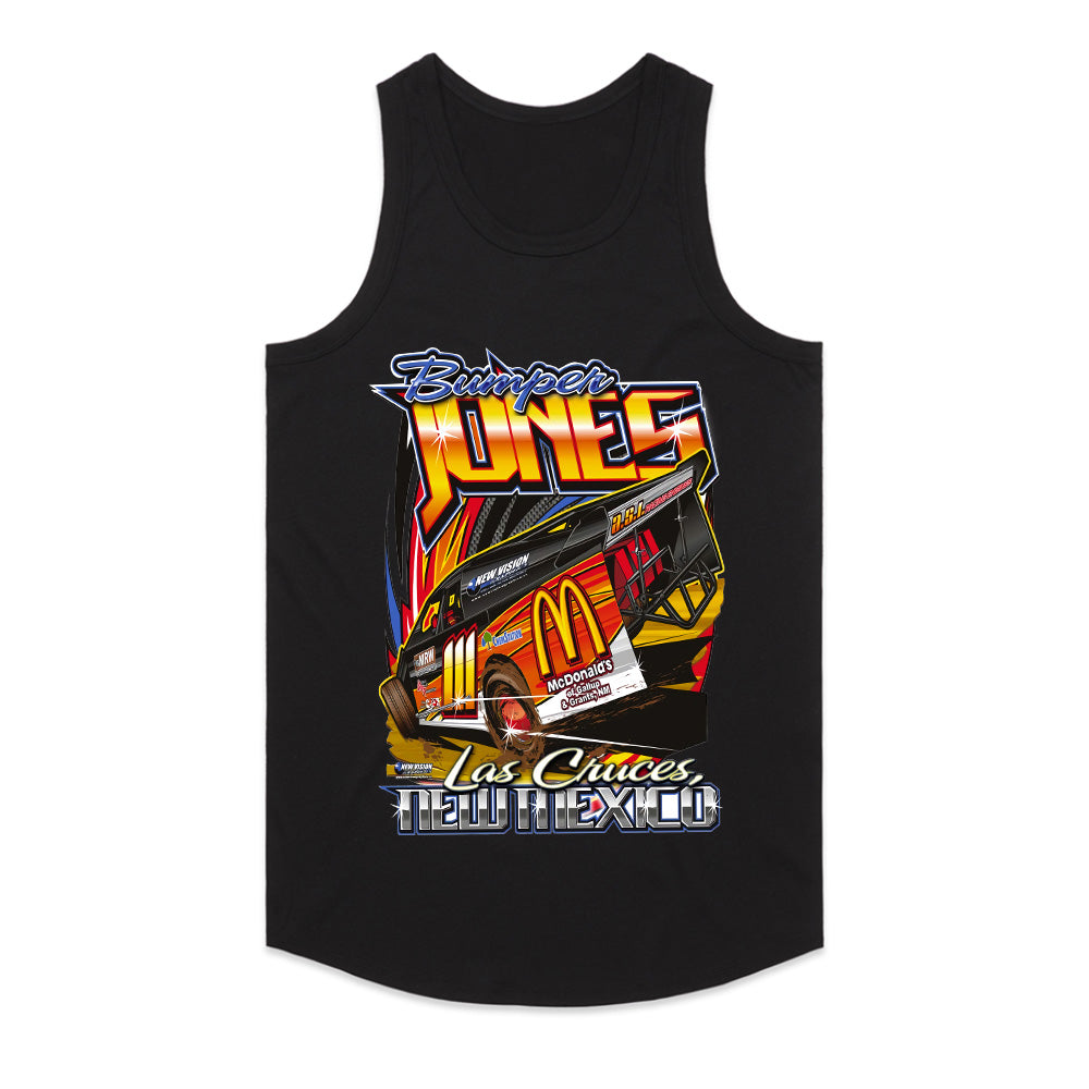Bumper Jones Dirt Track Legend Tee – Las Cruces Edition