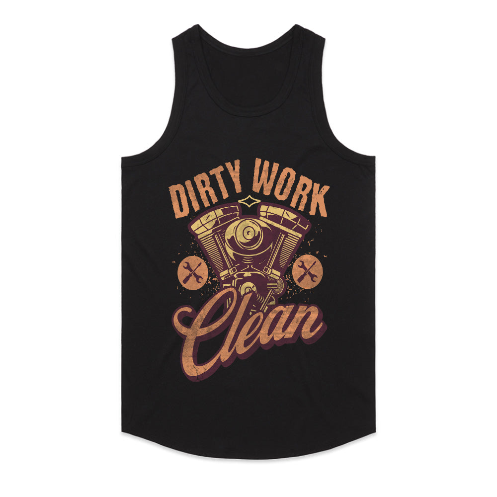 Grease & Glory: Dirty Work Clean Machine Tee