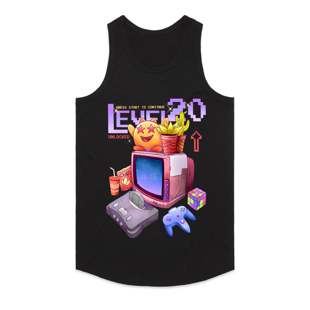 Retro Gamer: Level 20 Unlocked Tee