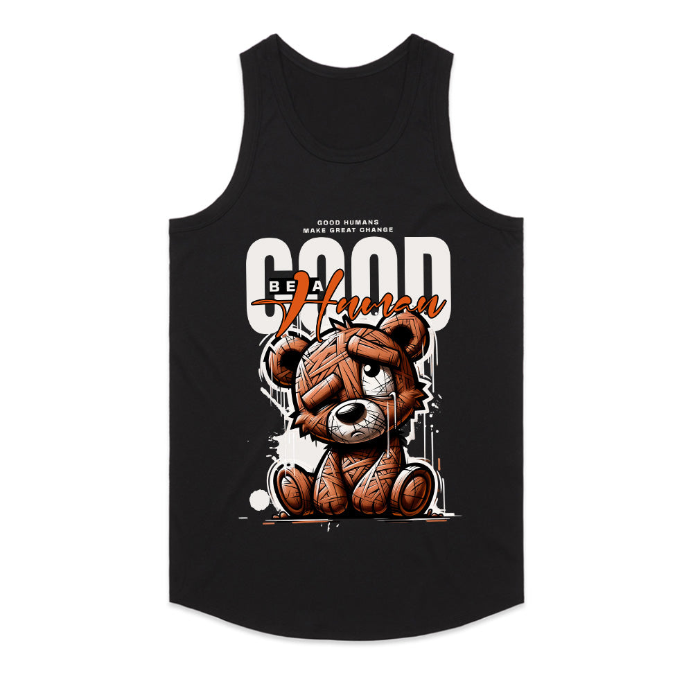 Mended Heart: Be a Good Human Teddy Tee
